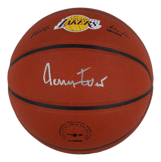 Wilson "Lakers" ball signed by Jerry West (Beckett)