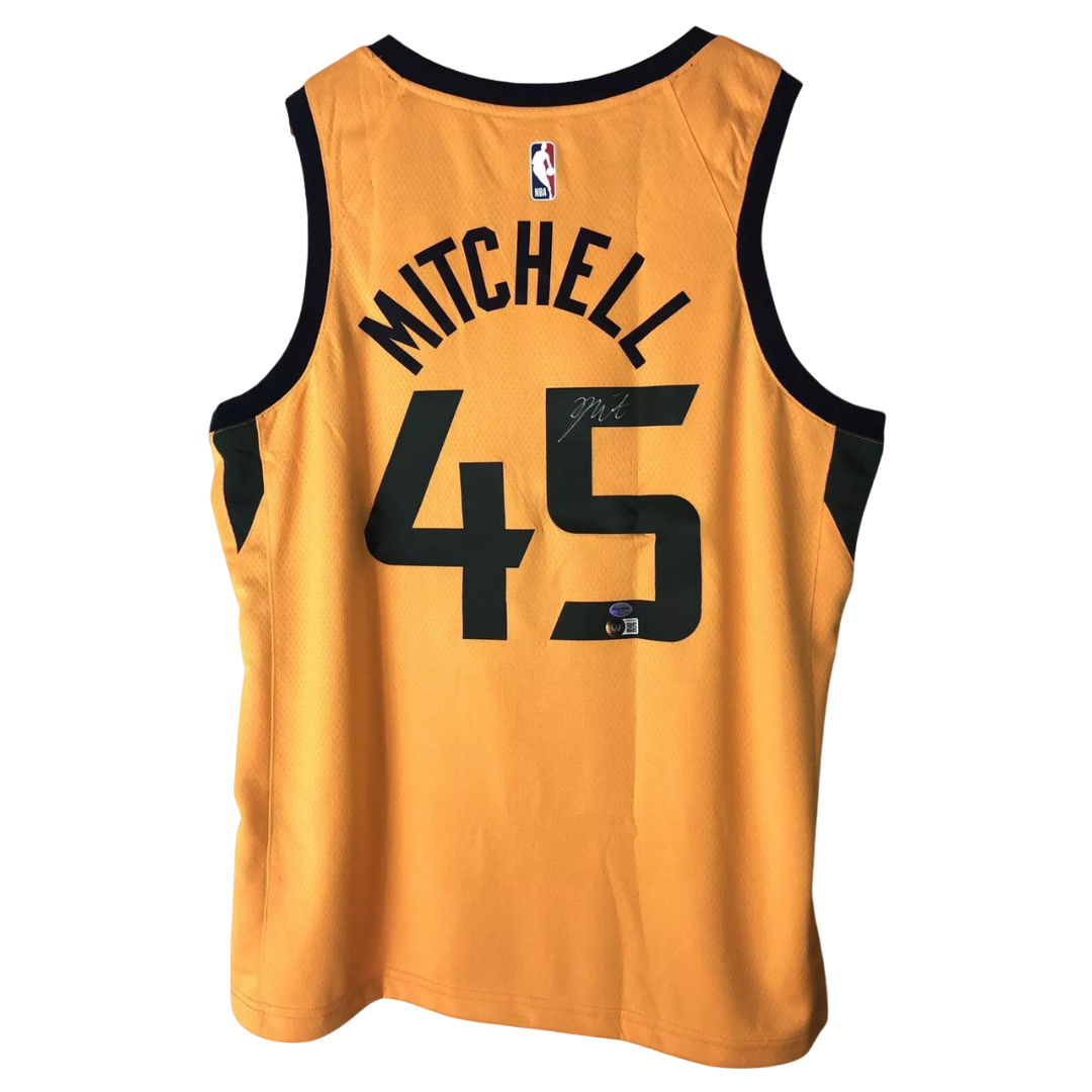 Fanatics Utah Jazz jersey signed by Donovan Mitchell (Beckett)