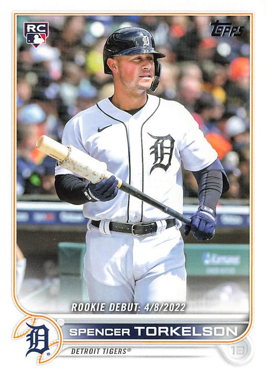 2022 Topps Update Spencer Torkelson RC #US79 Detroit Tigers