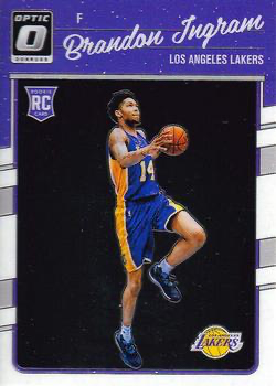 2016 Panini Donruss Optic Rated Rookie Brandon Ingram RC #152 Los Angeles Lakers