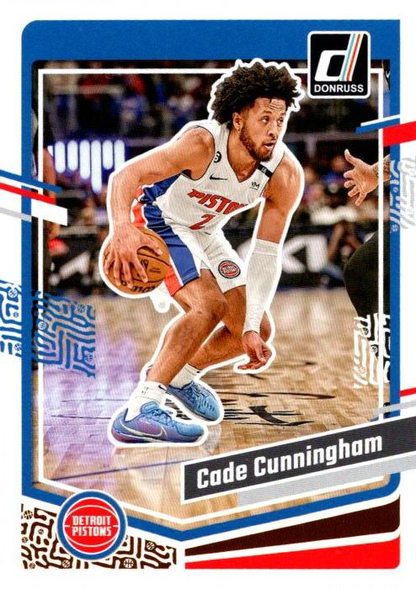 2023 Panini Donruss Cade Cunningham #11 Detroit Pistons