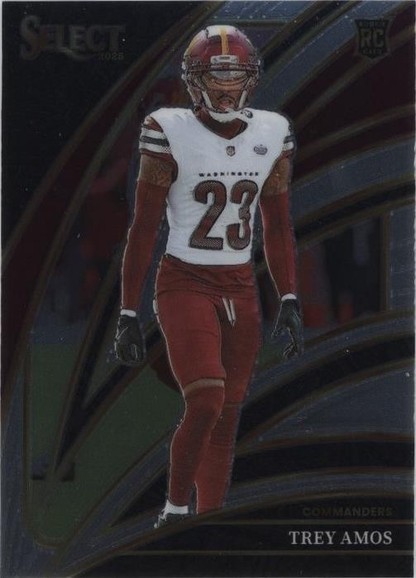 2025 Panini Select Trey Amos #287 Washington Commanders