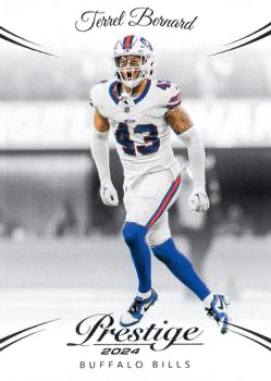 2024 Panini Prestige Terrel Bernard #36 Buffalo Bills