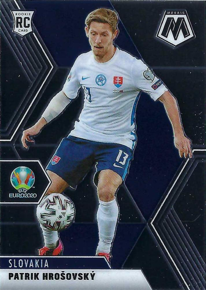 2021 Panini Mosaic UEFA EURO 2020 Patrik Hrosovsky RC #90 Slovaquie