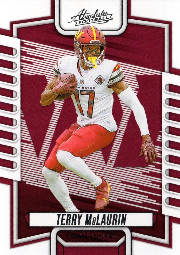 2023 Panini Absolute Terry McLaurin #92 Washington Commanders