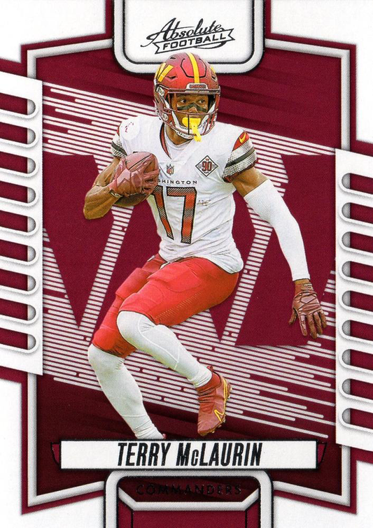 2023 Panini Absolute Terry McLaurin #92 Washington Commanders