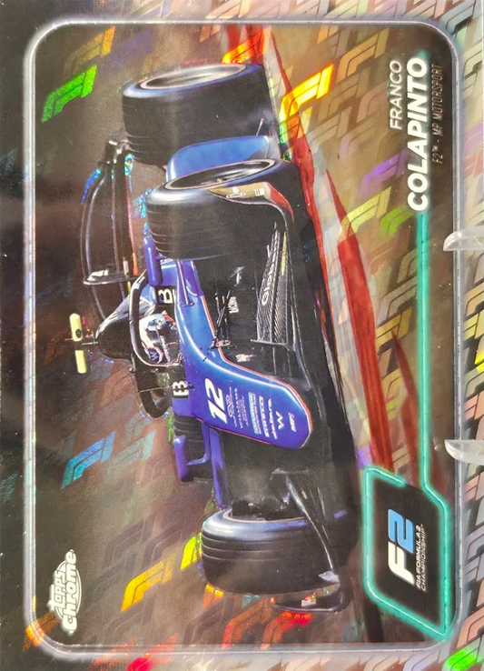 2024 Topps Chrome Formula 1 Logofractor Franco Colapinto F2C #96 MP Motorsport