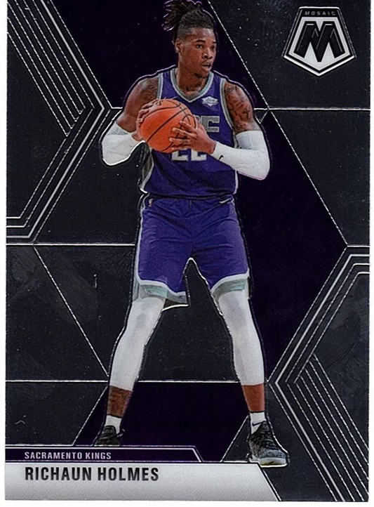 2019 Panini Mosaic Richaun Holmes #30 Sacramento Kings