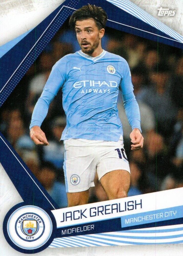 2023 Topps Manchester City Fan Set Jack Grealish #MAN-11