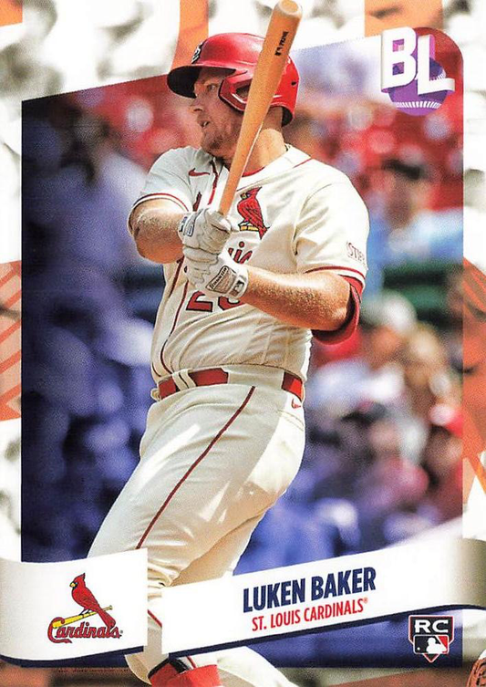 2024 Topps Big League Common Luken Baker RC St. Louis Cardinals #175