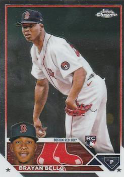 2023 Topps Chrome Brayan Bello RC Boston Red Sox #57