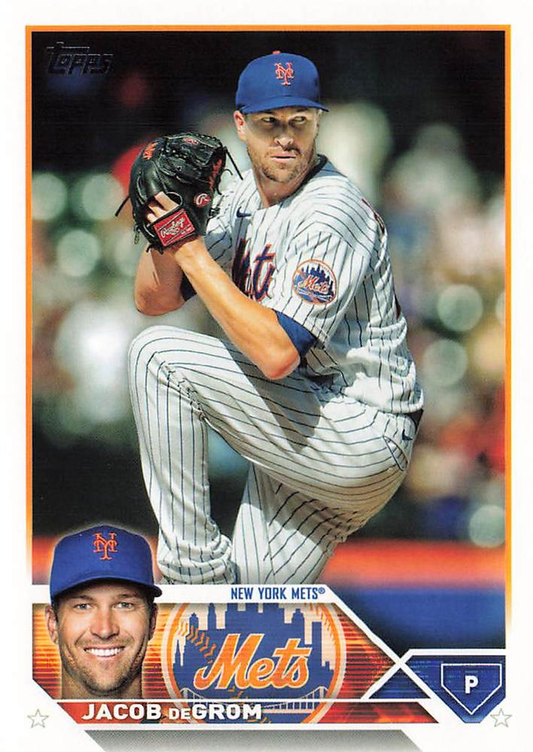 2023 Topps Series 1 Jacob deGrom New York Mets #48