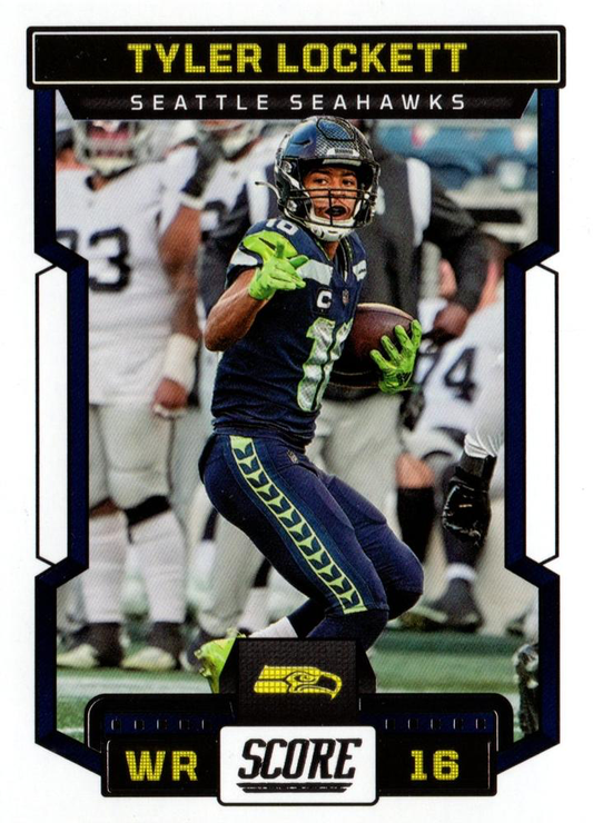 2023 Panini Score Football Tyler Lockett Seattle Seahawks #182