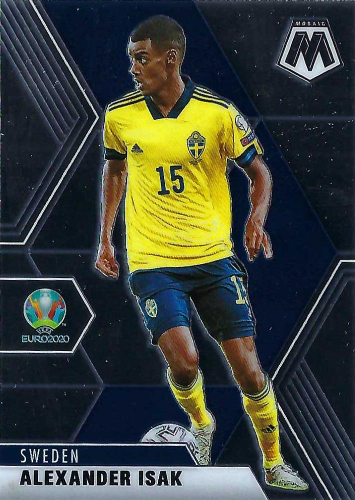 2021 Panini Mosaic UEFA EURO 2020 Alexander Isak #174 Suède