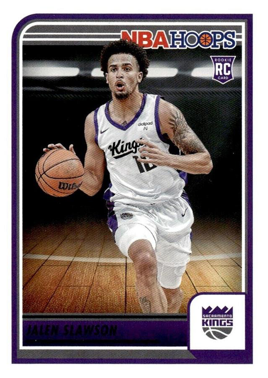 2023 Panini Hoops Jalen Slawson RC #279 Sacramento Kings