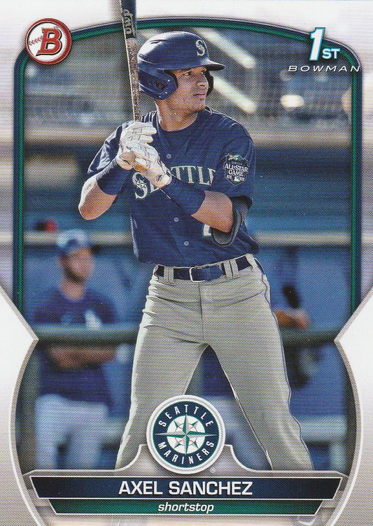 2023 Topps Bowman Paper Prospects Axel Sanchez 1st Seattle Mariners #BP-73