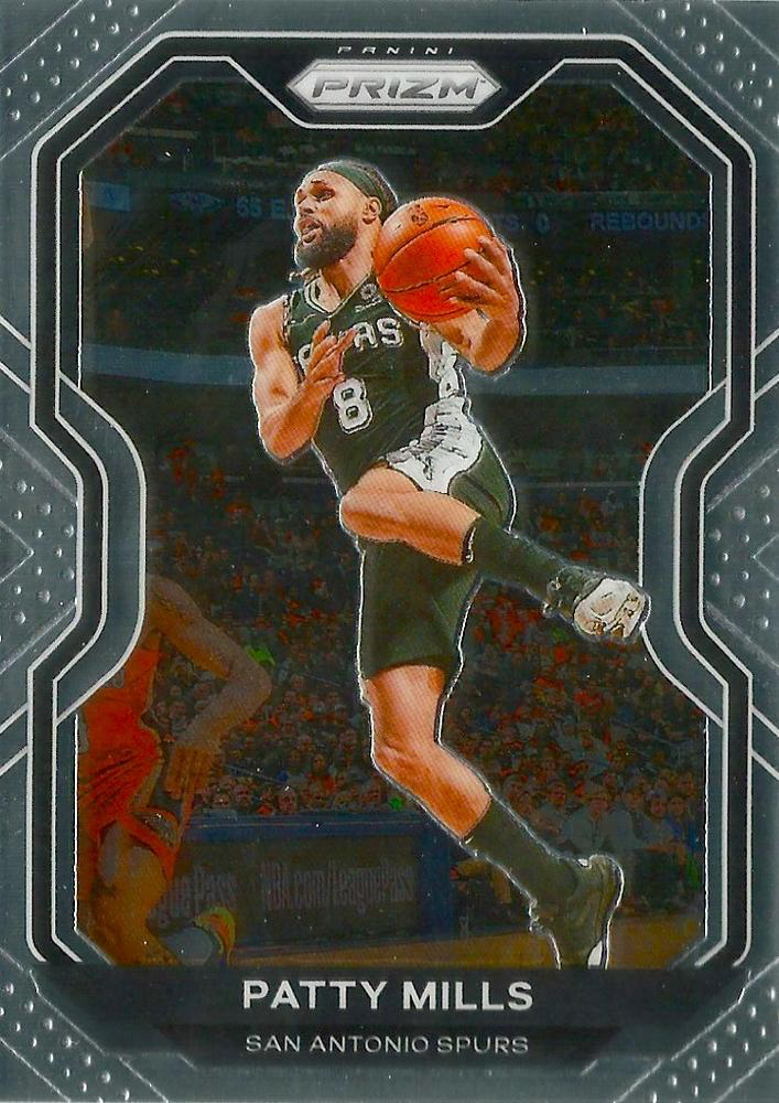2020 Panini Prizm Patty Mills #66 San Antonio Spurs