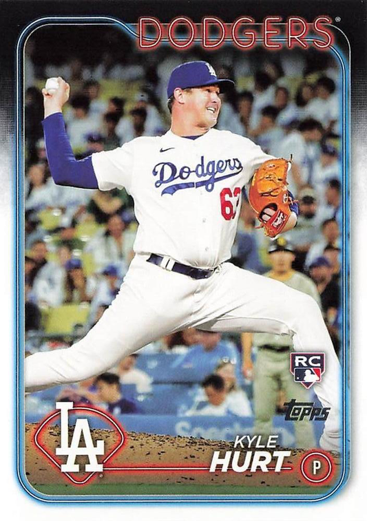 2024 Topps Series 2 Kyle Hurt RC Los Angeles Dodgers #583