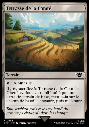 2023 Magic MTG Le Seigneur des Anneaux Terrasse de la Comté LTR #261