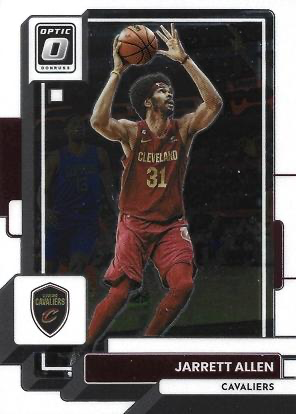 2022 Panini Donruss Optic Jarrett Allen #76 Cleveland Cavaliers