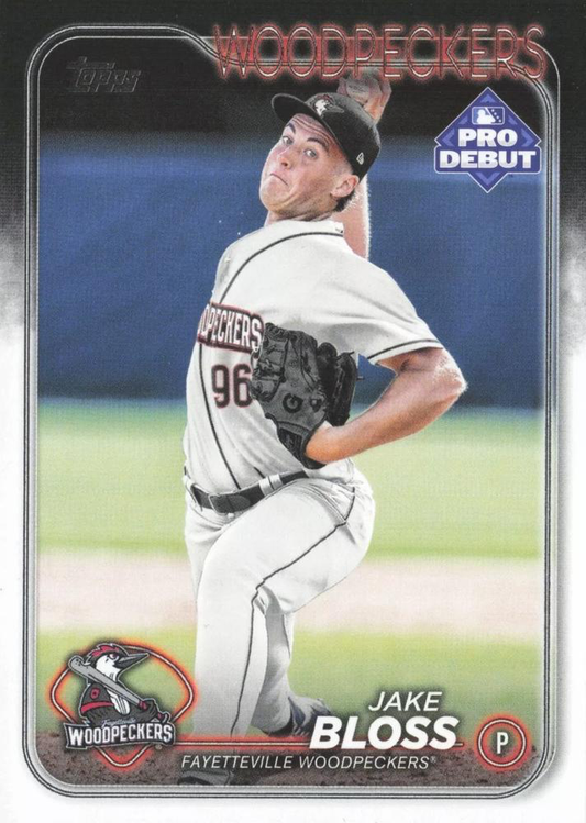 2024 Topps Pro Debut Jake Bloss #PD-142 Fayetteville Woodpeckers