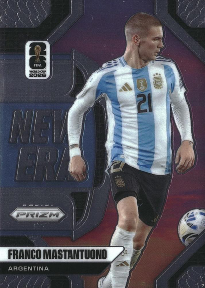 2026 Panini Prizm FIFA World Cup New Era Franco Mastantuono #24 Argentine
