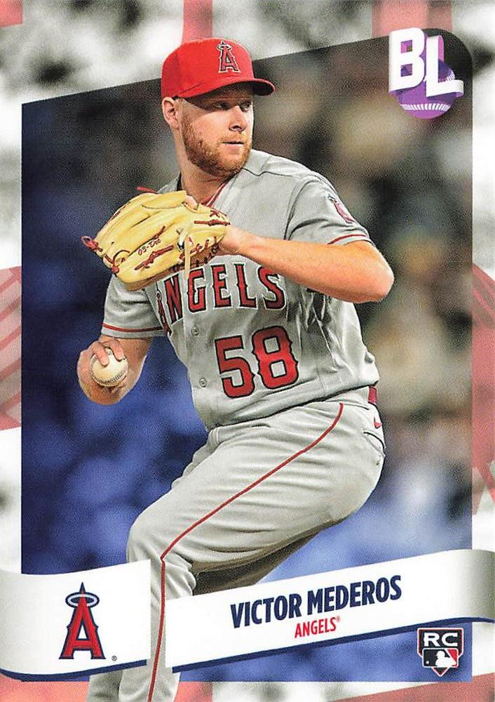 2024 Topps Big League Common Victor Mederos RC Los Angeles Angels #31