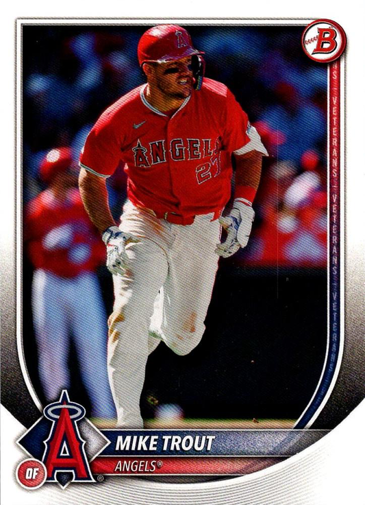 2025 Topps Bowman Mike Trout Los Angeles Angels #1