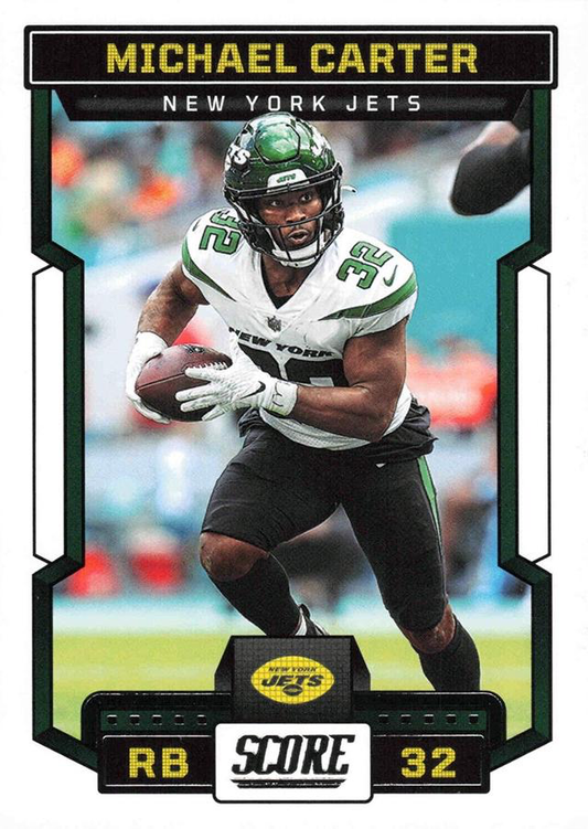 2023 Panini Score Football Michael Carter New York Jets #289
