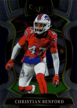 2025 Panini Select Christian Benford #84 Buffalo Bills