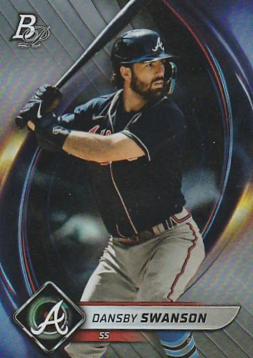 2022 Topps Bowman Platinum Dansby Swanson Atlanta Braves #100