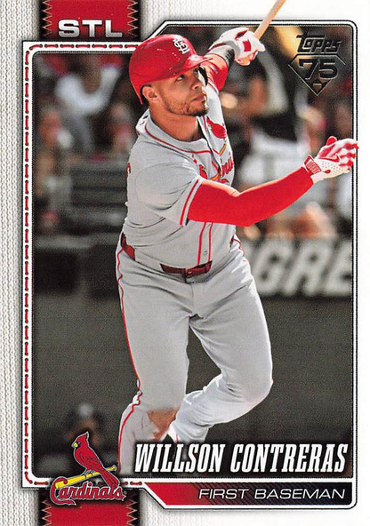 2026 Topps Series 1 Willson Contreras #180 St. Louis Cardinals