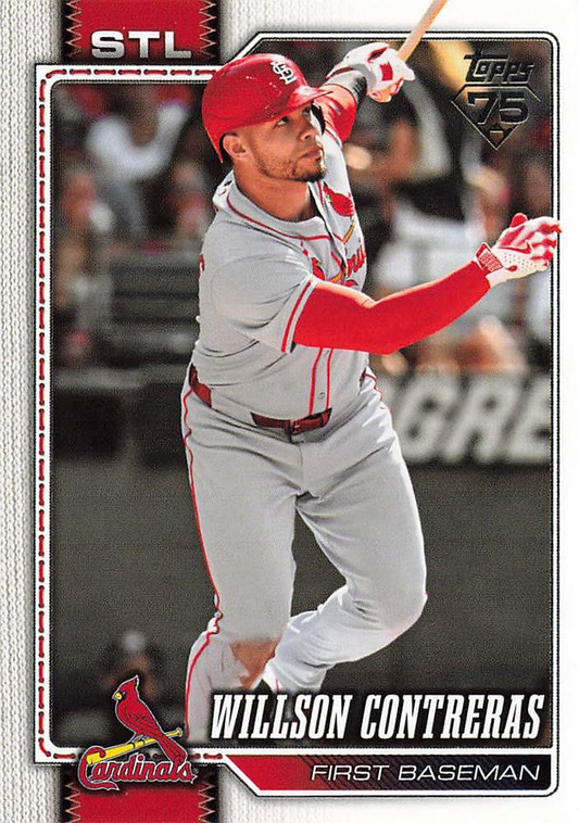 2026 Topps Series 1 Willson Contreras #180 St. Louis Cardinals