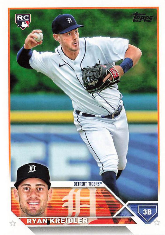 2023 Topps Series 2 Ryan Kreidler RC Detroit Tigers #356