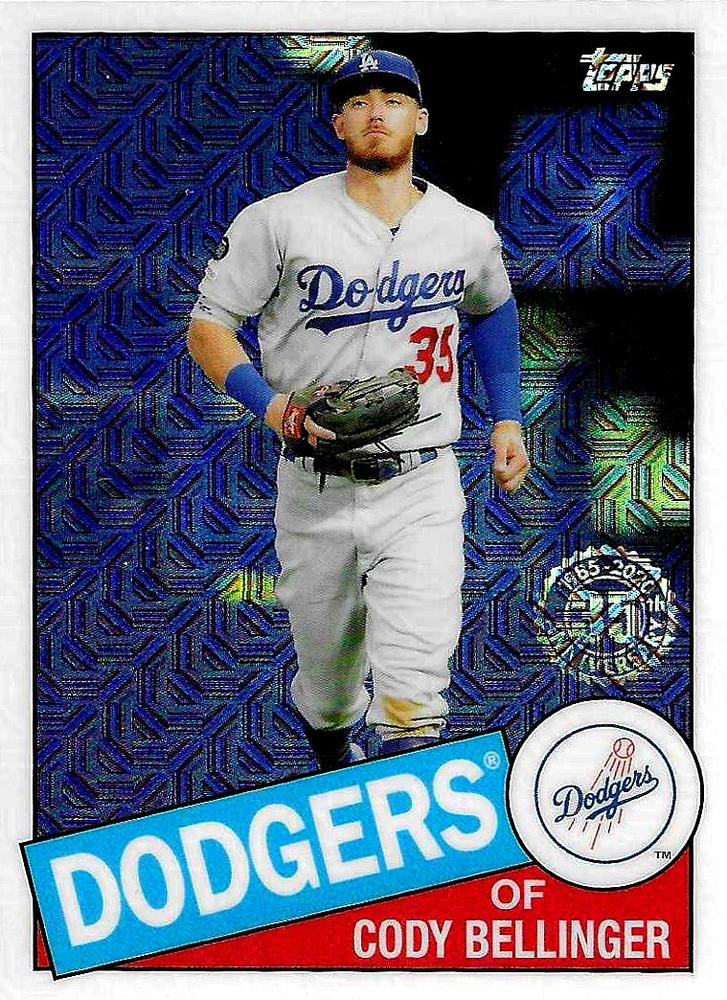 2020 Topps Update 1985 Mojo Cody Bellinger #CPC-11 Los Angeles Dodgers