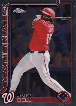 2025 Topps Chrome MLB Josh Bell #263 Washington Nationals