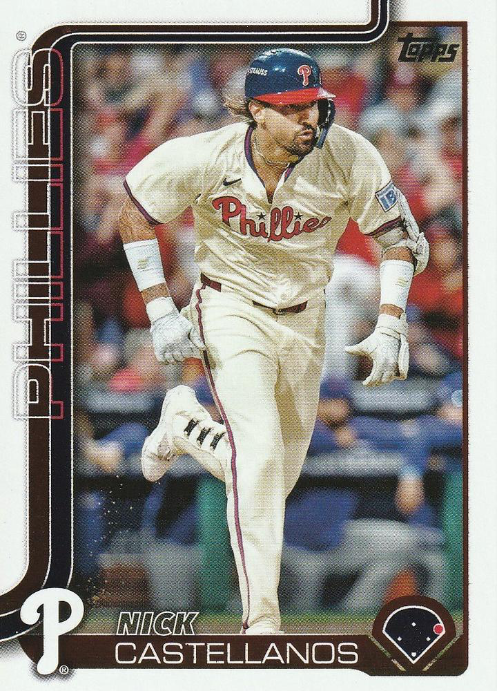 2025 Topps Series 2 Nick Castellanos Philadelphia Phillies #427