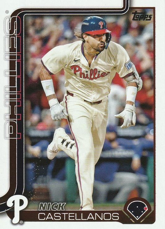 2025 Topps Series 2 Nick Castellanos Philadelphia Phillies #427