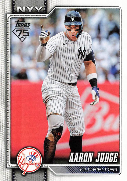 2026 Topps Series 1 Aaron Judge #1 New York Yankees
