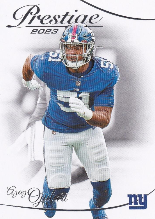 2023 Panini Prestige Azeez Ojulari #215 New York Giants