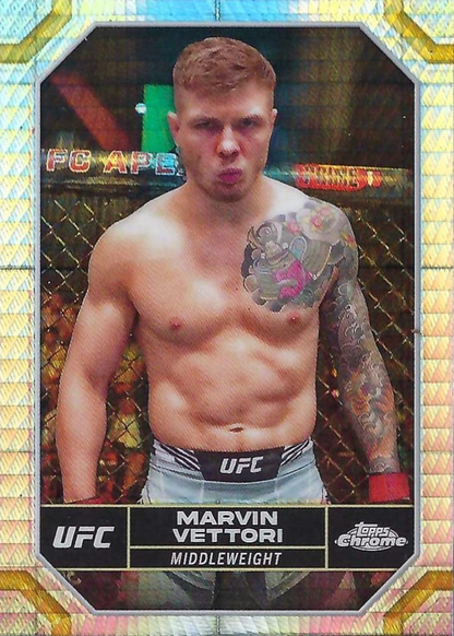 2024 Topps Chrome UFC Prism Marvin Vettori #125