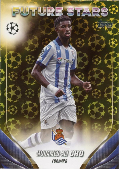 2023 Topps UCC Starball Foil Mohamed-Ali Cho Future Stars #155 Real Sociedad
