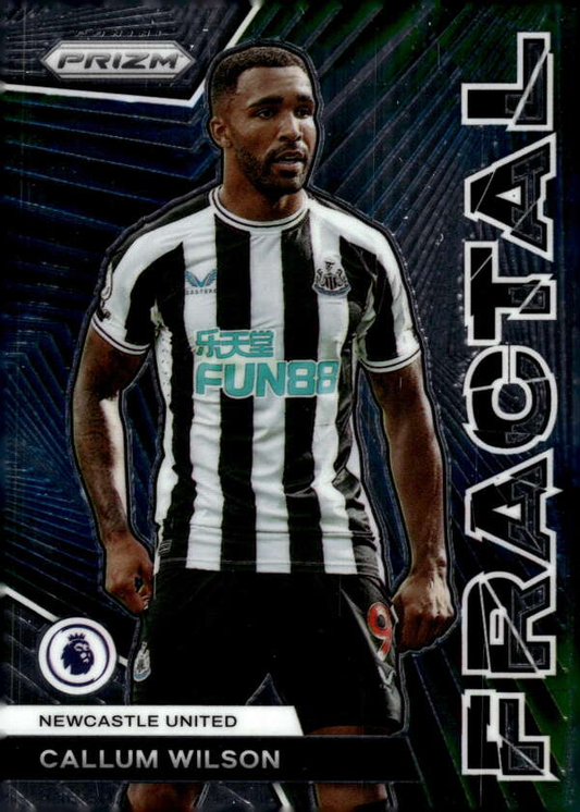 2022 Panini Prizm Premier League Callum Wilson Fractal #12 Newcastle United