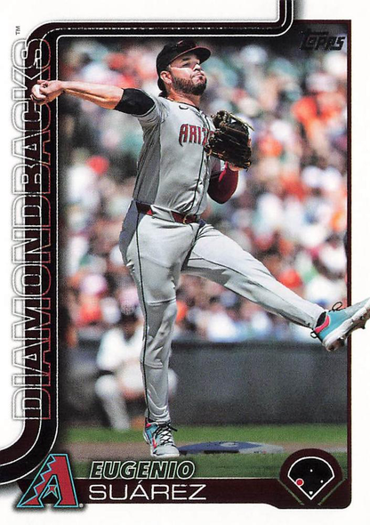 2025 Topps Series 1 Eugenio Suárez Arizona Diamondbacks #328