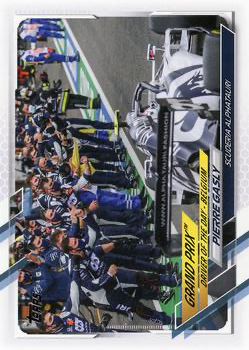 2021 Topps Formula 1 Pierre Gasly Driver of the Day #164 Scuderia AlphaTauri