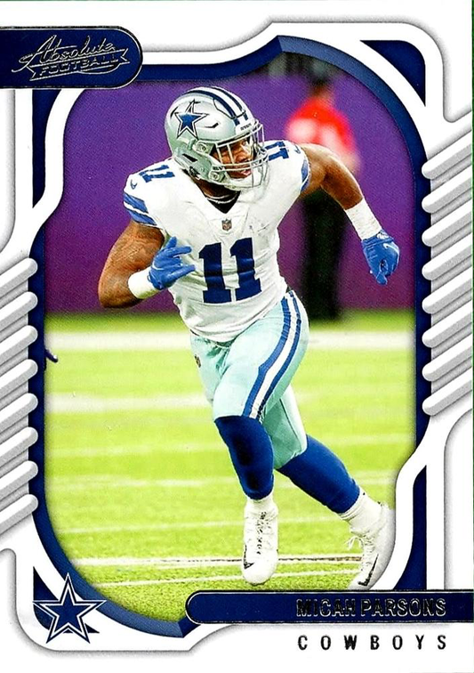 2022 Panini Absolute Micah Parsons #23 Dallas Cowboys