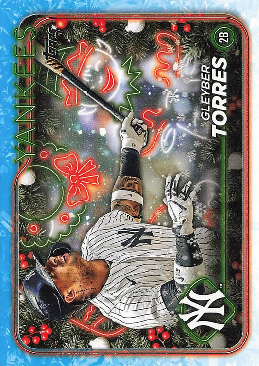 2024 Topps Holiday Gleyber Torres New York Yankees #H101
