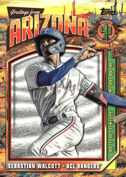 2024 Topps Pro Debut Complex League Rising Stars Sebastian Walcott #CLRS-19 ACL Rangers