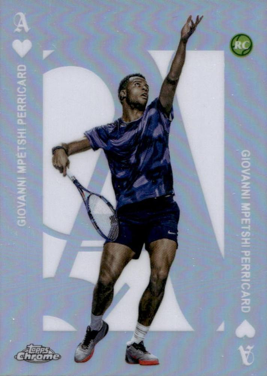 2025 Topps Chrome Tennis Aces Giovanni Mpetshi Perricard RC #ACE-24