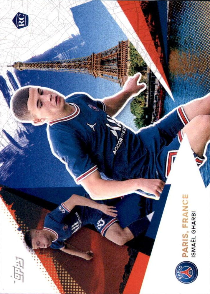 2021 Topps PSG Team Set RC Ismaël Gharbi #26 Paris Saint-Germain